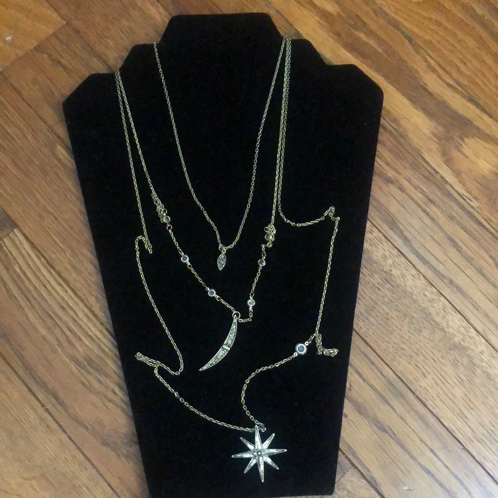 Antique Finished Layered Necklace